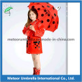 Fantaisie conçue pour animaux Match pour enfants / enfants Rain Umbrella